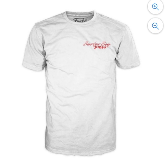 NIB Funko Tee- Stranger Things Surfer Boy Pizza - Adult M - Picture 2 of 7